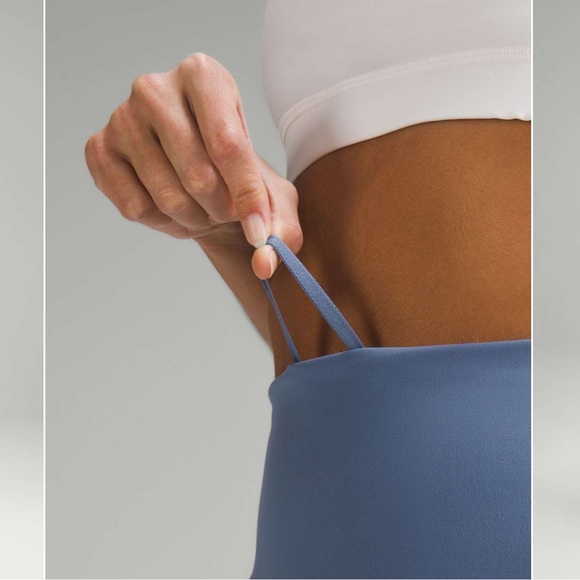 NWT Lululemon Wunder Train High Rise Short 6” inseam Oasis Blue Size 4 Everlux - Picture 5 of 13